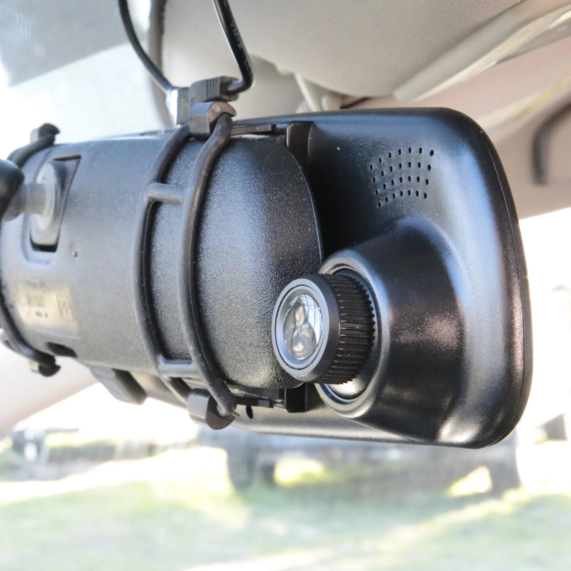 720P HD Rearview Mirror Dash and Backup Camera, 4.3 Inch LCD Screen, New Universal Design