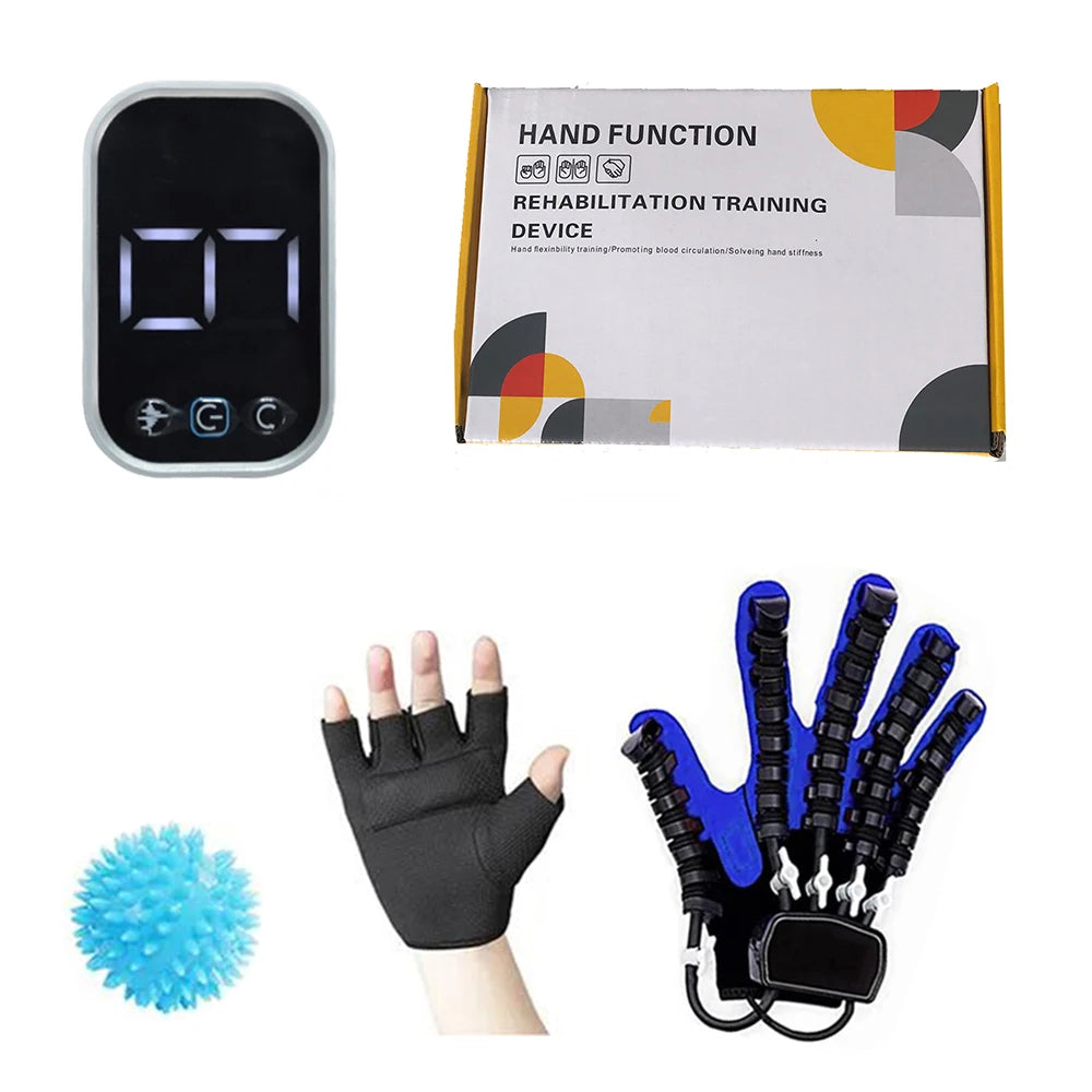 NEW Rehabilitation Robot Gloves Stroke Hemiplegia Cerebral Infarction Training Device Finger Exerciser Hand Function Recove