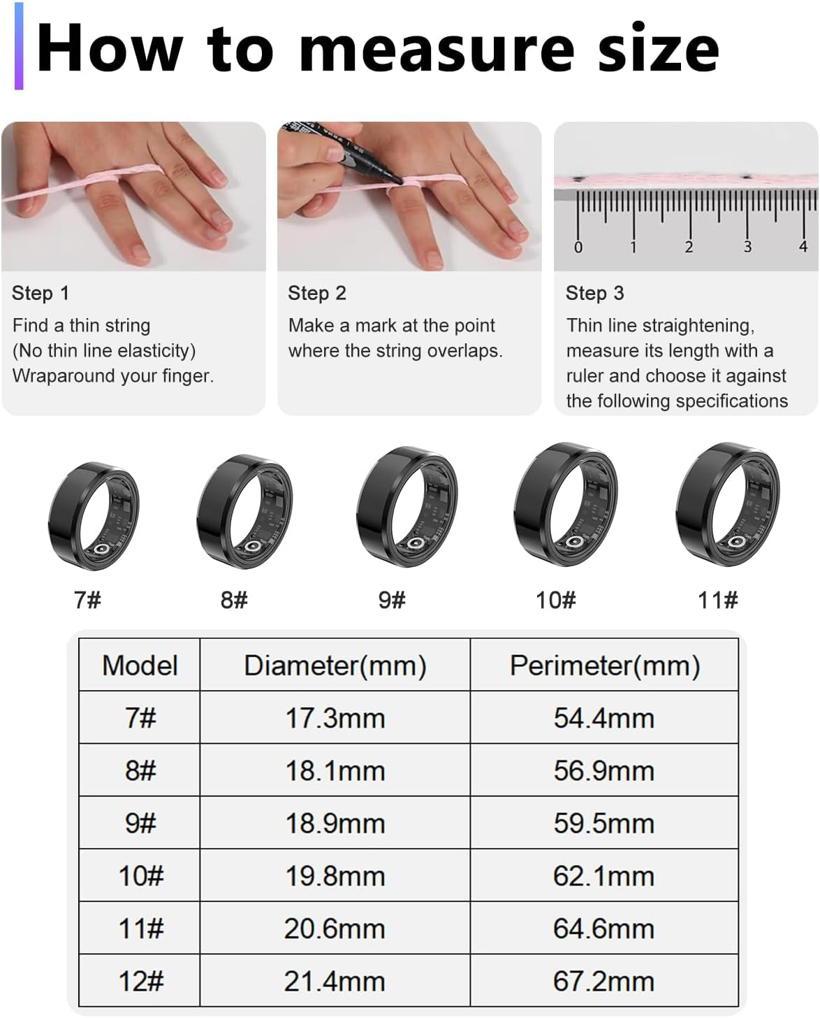 Smart Ring Health Tracker