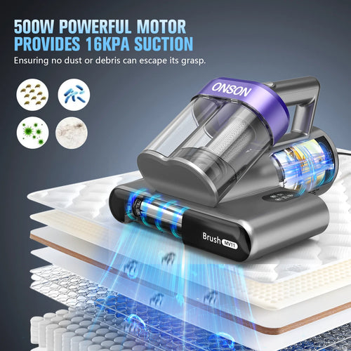 16Kpa Mattress Vacuum Cleaner for Bed
