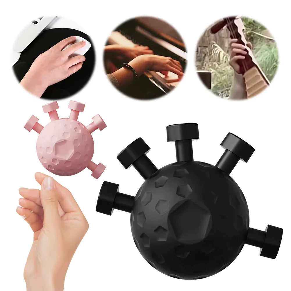 Ikr Finger Hand Strengthener Ergonomic Finger Grip Strengthener anti Slip Finger Exerciser Ball for Finger Hand Forearm