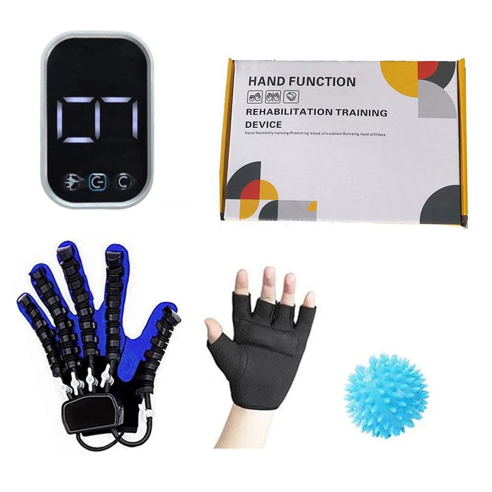 NEW Rehabilitation Robot Gloves Stroke Hemiplegia Cerebral Infarction Training Device Finger Exerciser Hand Function Recove