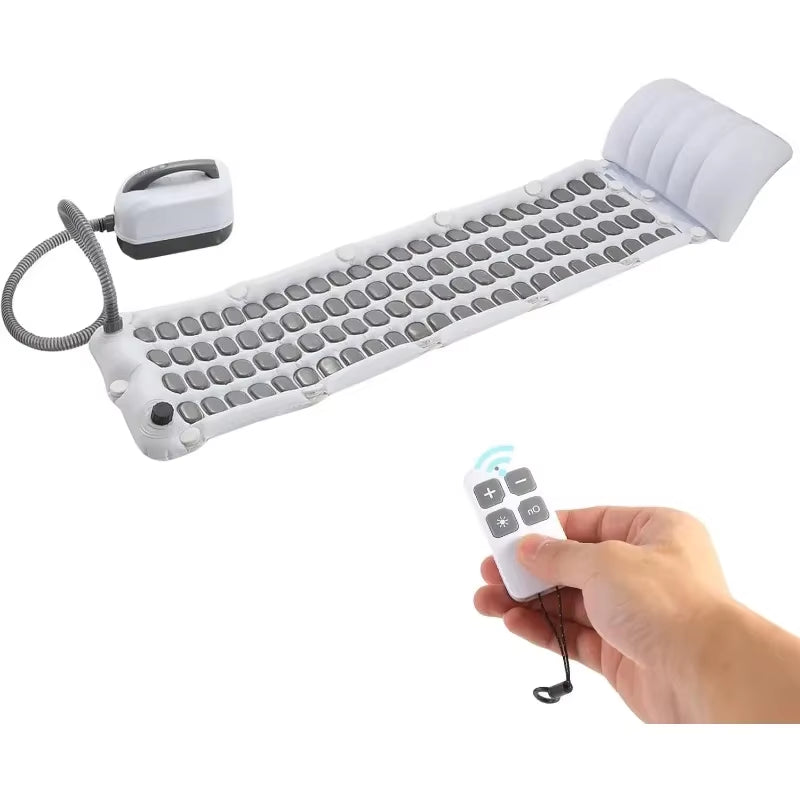 Portable Spa Bubble Bath Massager - Bubble Bath Mat Tub Spa Massager with Upgraded Powerful Suction Cup