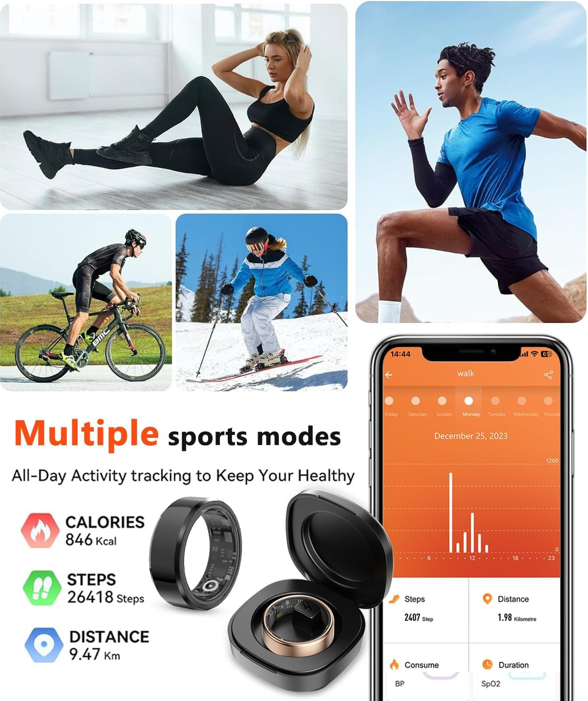 Smart Ring Health Tracker