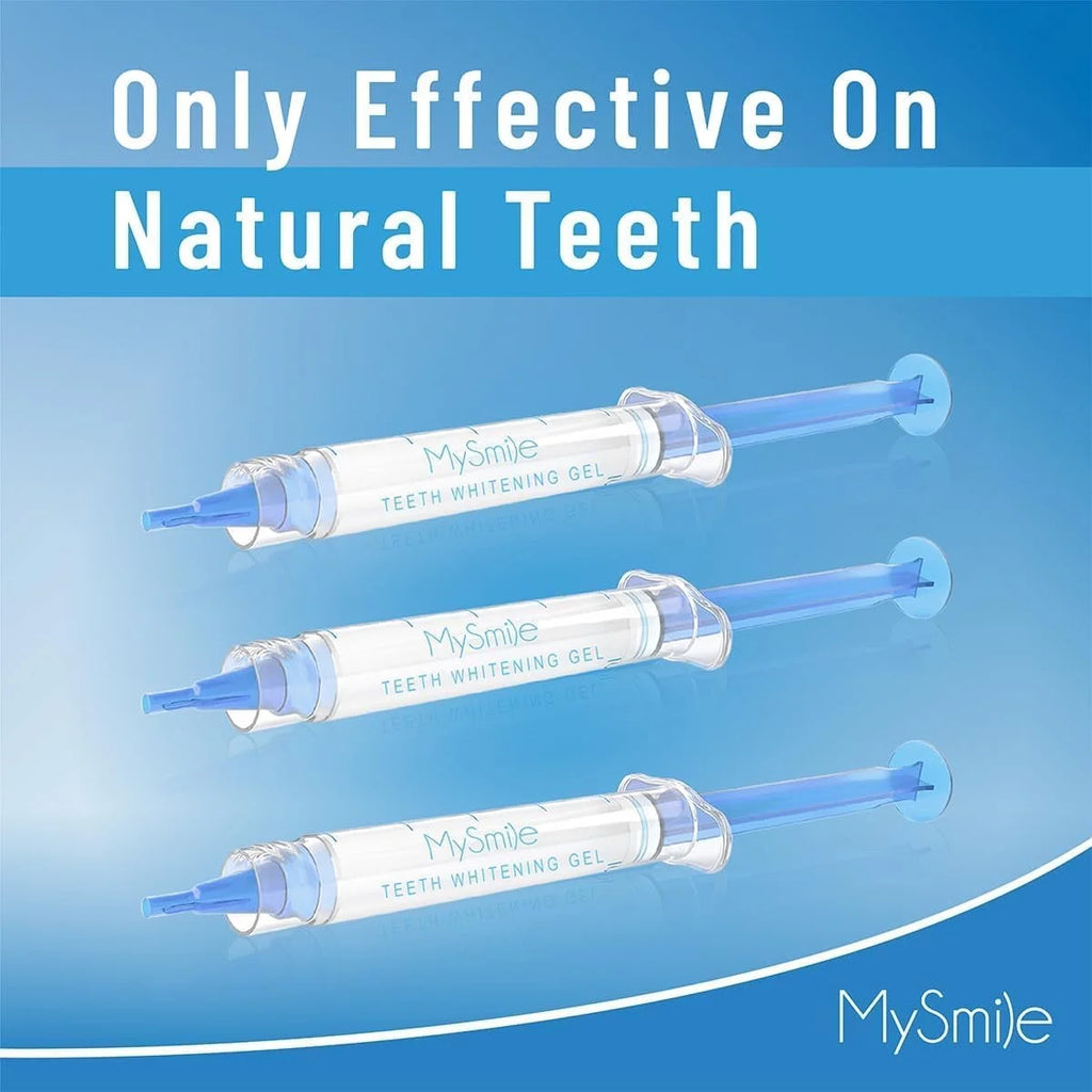Teeth Whitening Kit with 5-LED Light & Tray, Non-Sensitive Teeth Whitening Gel,10 Min Remove 10 Years Stains,Tooth Whitener